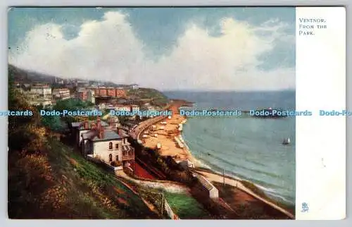 R772872 Ventnor From the Park Tuck Oilette 792 PM Chelmsford 1904