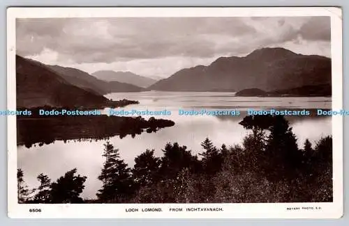 R772892 Loch Lomond aus Inchtavanach Rotary Photographic Series PM Portobello 1