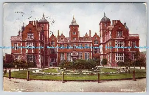 R772923 Birmingham Aston Hall Fred Jones The Temple Courts 1905