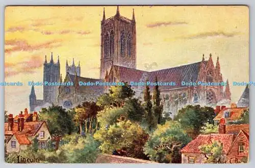 R772936 Lincoln Cathedral Tuck Oilette Serie II 6499