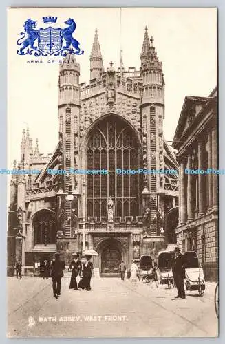 R771781 Bath Abbey West Front Tuck Town and City 2151