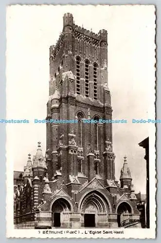 R771788 Bethune P de C L Eglise Saint Vaast Fauchois