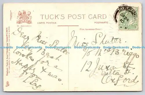 R771817 Christmas Greetings Village Home Tuck Christmas No C 3674 PM Oxford 1910