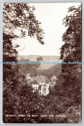 R773048 Rievaulx Abbey A Peep From The Terrace T T and S Queen Series