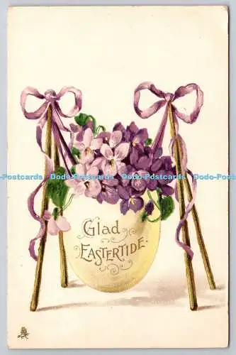 R773092 Glad Eastertide Flowers Tuck Easter Series No 2839 PM Clapham 1906