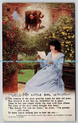 R771876 My Little Girl Bamforth Holmfirth England New York Songs Series No 5069