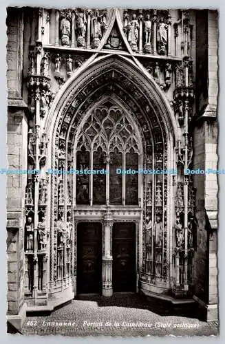 R773124 Lausanne Portail de la Cathedrale Style Gothique O Sartori