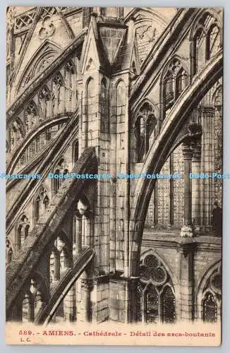 R771923 Amiens Cathedrale Detail des Arcs Boutants L Caron