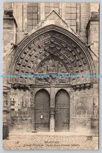 R771925 Beauvais Grand Portail de l Eglise Saint Etienne ND Phot