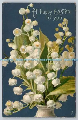 R773178 A Frohe Ostern To You Blumen Tuck Serie Nr E 1161 1908