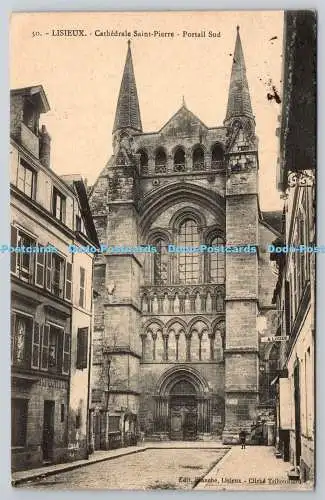 R771960 Lisieux Cathedrale Saint Pierre Portail Sud Blanche 1909