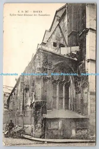 R771962 Rouen Eglise Saint Etienne des Tonneliers 1914