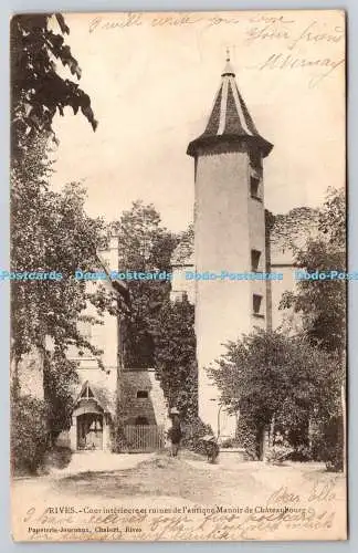 R771963 Rives Courinterieure et Ruines de l antique Manoir de Chateaubourg Papet