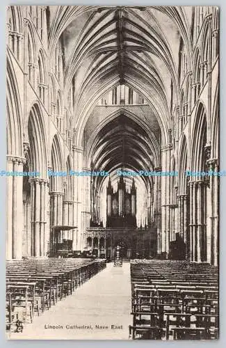 R773220 Lincoln Cathedral Nave East Tuck Town and City Phototype 1554