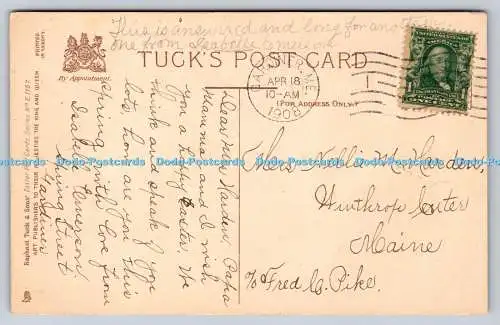 R773244 A Happy Easter To You Roses Tuck Series No E 1167 PM Gardiner 1908