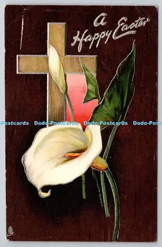 R772043 A Frohe Ostern Blumen Tuck Ostern Serie Nr E 1704