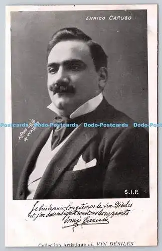 R772166 Collection Artistique du Vin Desiles Enrico Caruso Alfred Ellis and Wale