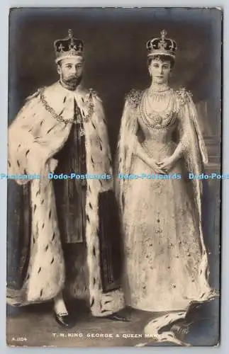 R773485 T M King George und Queen Mary Rotary Foto London