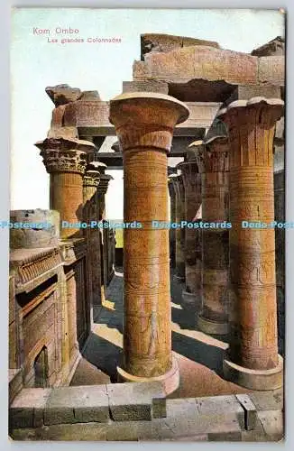 R772248 Kom Ombo Les Grandes Colonnades Dr Trenkler