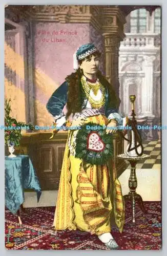 R772254 Fille de Prince du Liban Postkarte