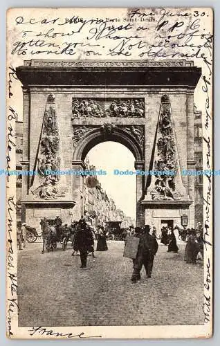 R773538 Paris La Porte Saint Denis 1905