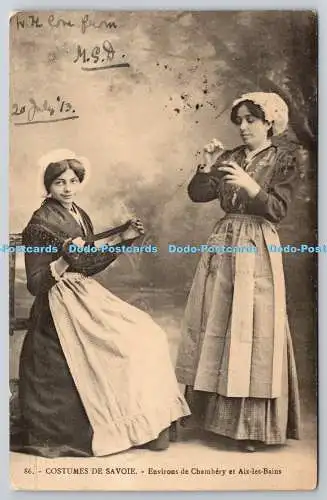 R773552 Costumes de Savoie Environs de Chambery et Aix les Bains E Reynaud 1913