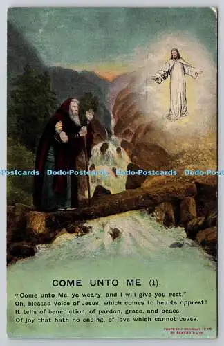 R773662 Come Unto Me Bamforth Holmfirth England New York Series No 4518 1