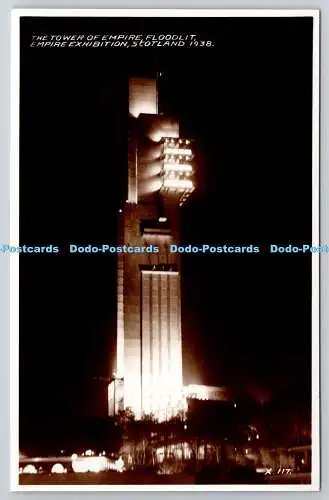 R773694 Schottland The Tower of Empire Flutlicht Empire Ausstellung Valentine RP