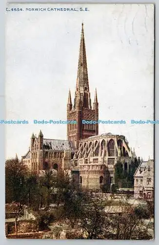 R773702 Norwich Cathedral S E The Photochrom London Tunbridge Wells Celesque Ser