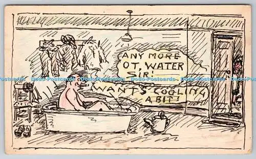 R774905 Any More Not Water Sir Comics Postkarte