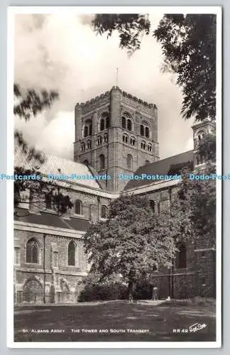 R773762 St Albans Abbey The Tower and South Transept Walter Scott Bradford RP