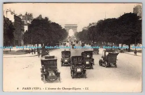 R774937 Paris VIII L Avenue des Champs Elysees LL 4 Levy et Neurdein Reunis