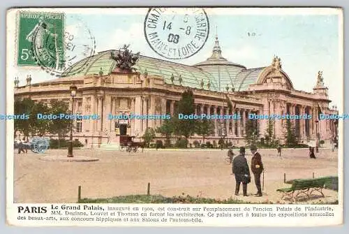 R774938 Paris Le Grand Palais Postkarte 1908