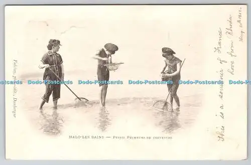 R774949 Malo les Bains Petits Pecheurs de Crevettes Falciny 1902