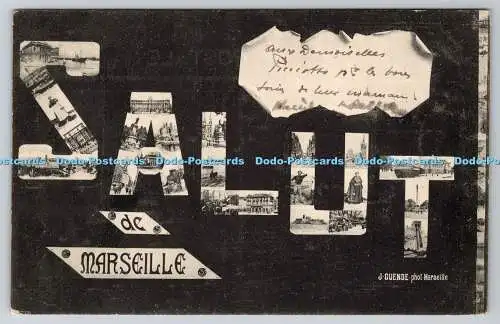 R774955 Salut de Marseille J Guende 1905