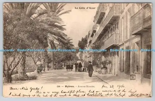 R774963 Hyeres Avenue Riondet 1906