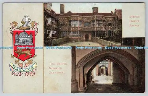 R774971 Norwich Bishop Hall Palace Norwich Cathedral The Bridge Bad R Kamera Set