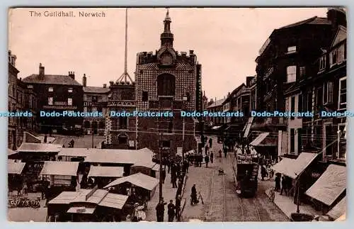 R774999 Norwich The Guildhall Valentines Series 1914