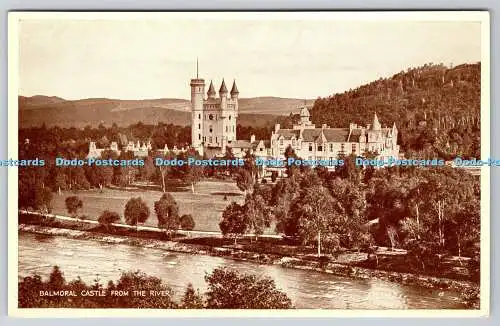 R775503 Balmoral Castle From the River Valentine Phototype