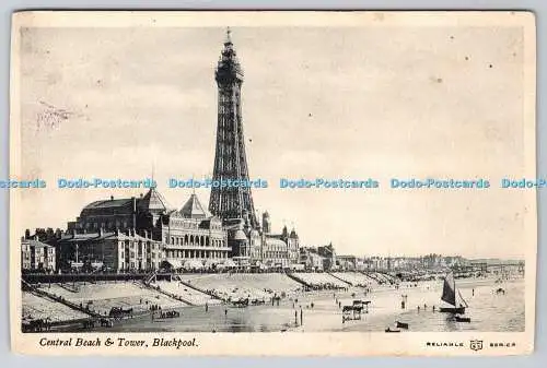 R775515 Blackpool Central Beach and Tower W R and S Reliable Series