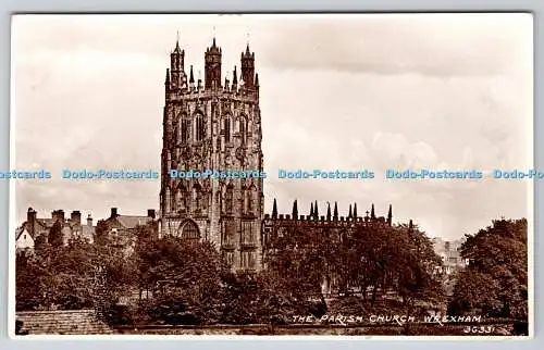 R775520 Wrexham The Parish Church Cleveland Serie R M und S RP 1942