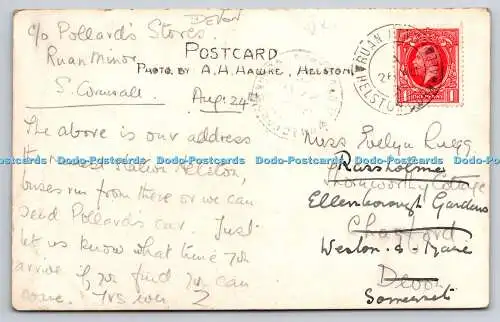 R775528 Kennack A H Hawke Helston Postkarte