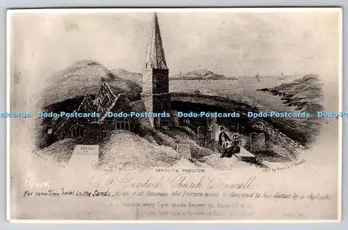 R775531 St Enodock Church Cornwall Padstow gegenüber RP