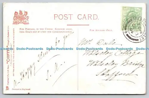 R775534 Cornwall Card with Cove Christmas Greetings Tuck Oilette 1720 1904