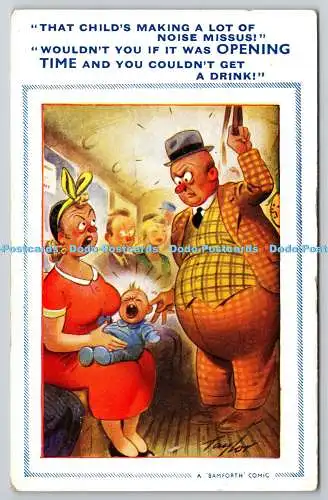 R773875 That Child Making a Lot of Noise Missus Bamforth Holmfirth Comic Series