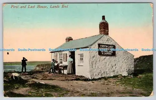 R775537 Lands End First and Last House Valentine Serie 1912