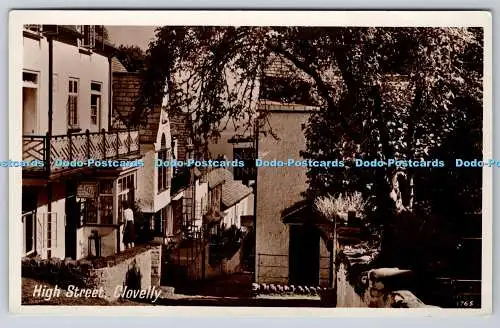 R775546 Clovelly High Street Photo Precision St Albans English Series RP