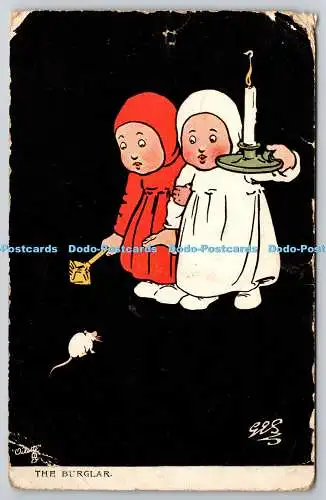 R773906 Die Einbrecherkinder und Mäuse alte Jugendliche stecken Oilette 9298 1907