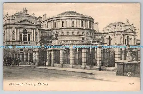 R775590 Dublin National Library Valentine Postkarte