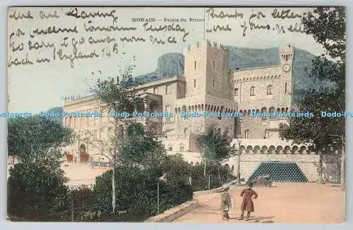 R774076 Monaco Palais du Prince Postkarte 1904